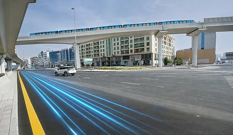Al Qiyadah Intersection upgrade targets congestion on a key Dubai-Sharjah traffic corridor.