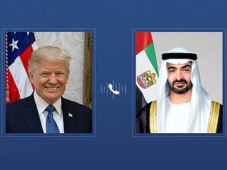 UAE President receives phone call from US President