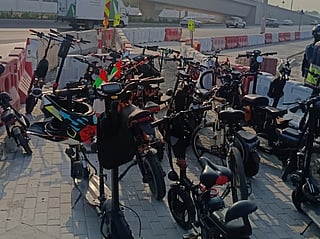 Dubai Police seize 13,657 e-scooters for traffic violations in 8 months