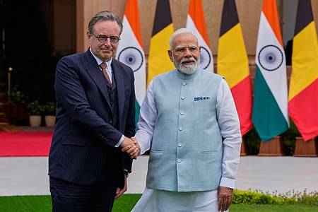Belgian Prime Minister Bart De Wever revealed on Thursday after talks with Indian Prime Minister Narendra Modi in New Delhi that chocolate may work rather better for diplomacy than it does for international travel.