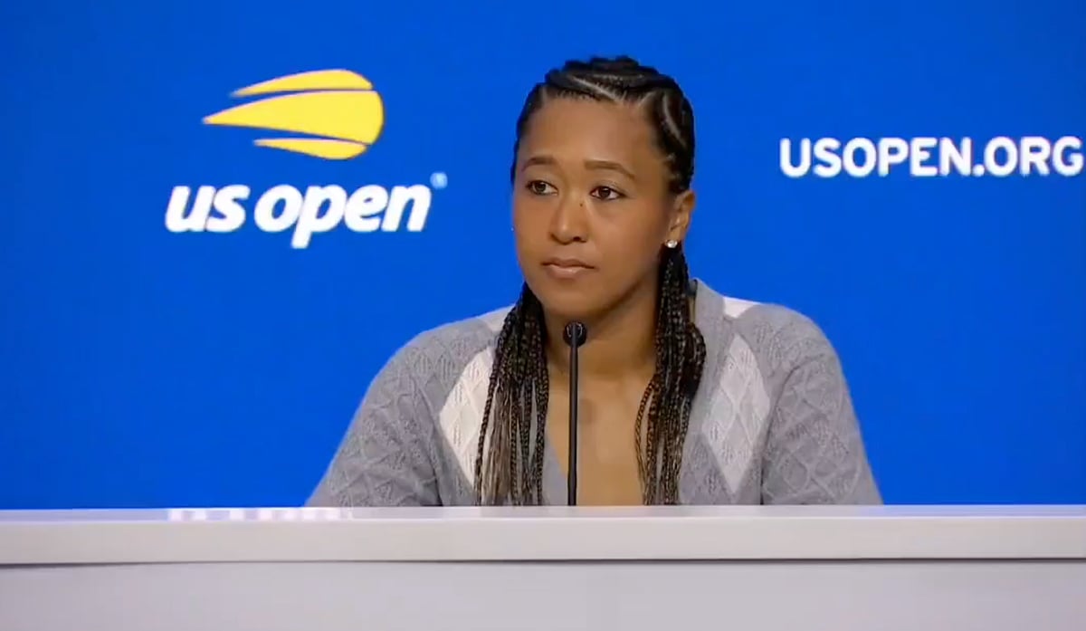 Naomi Osaka, a two-time US Open champion defeated Katerina Siniakova 6-2, 5-7, 6-1 to reach the third round at Flushing Meadows, fighting through a frustrating second-set "dip" to seal the win.