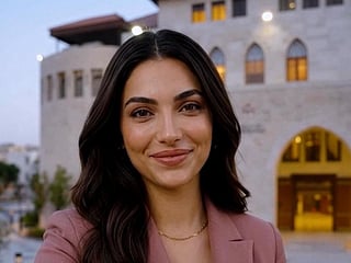 Farah appeared as a female robot-like figure created using artificial intelligence, and her debut quickly drew attention, and humour, from social media users.