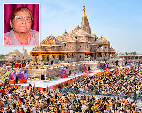 Dr Nirmala Yadav holds postgraduate degrees in Hindi and Sanskrit, as well as a PhD. 