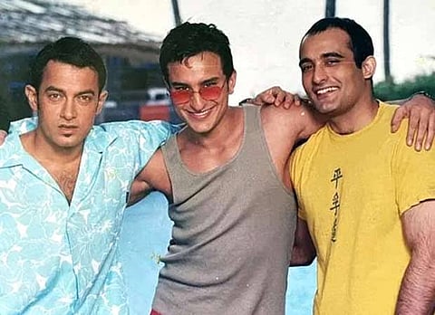 Aamir Khan, Saif Ali Khan and Akshaye Khanna starred in Dil Chahta Hai.