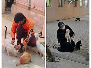 Left: Kaleem Gul, and Right: Fatima from Al Quoz. 