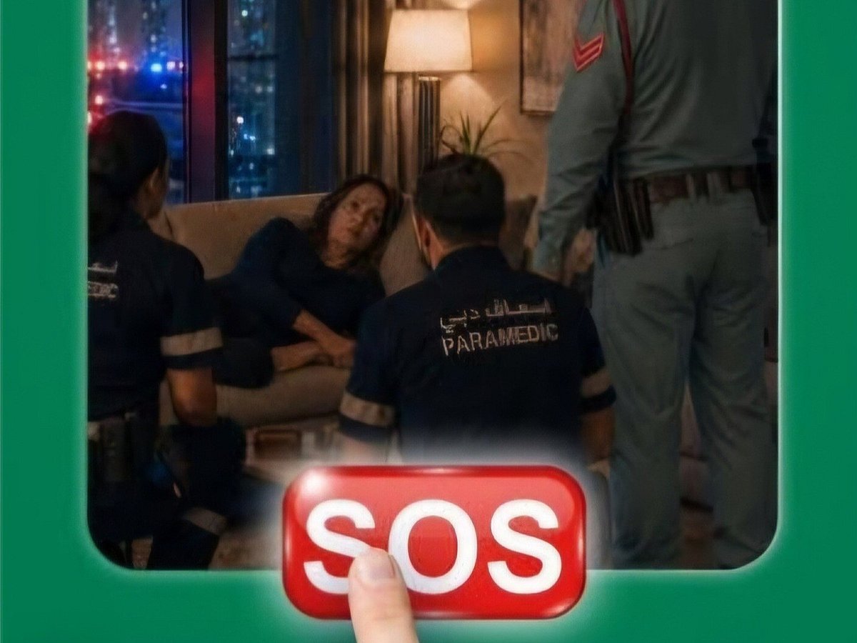 Wie die Polizei von Dubai eine suizidgefährdete Frau in Dubai nach einem SOS aus Australien aufspürte und rettete. Wie die Polizei von Dubai eine suizidgefährdete Frau in Dubai nach einem SOS aus Australien aufspürte und rettete.