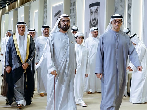 Mohammed bin Rashid attends Al Mansoori - Al Ghurair wedding in Dubai