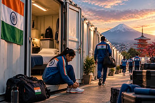 Indian athletes are sleeping in shipping containers before Asian Games