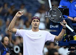 Top seed Alexander Zverev, 29, won his first two Grand Slam titles this year.
