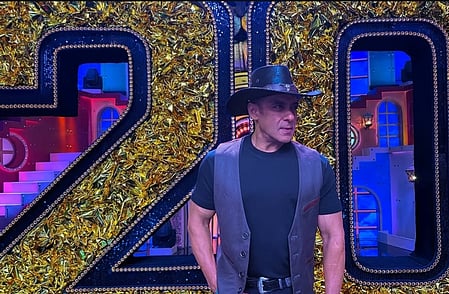 Salman Khan comforts Isha Rikhi on Bigg Boss 20. 