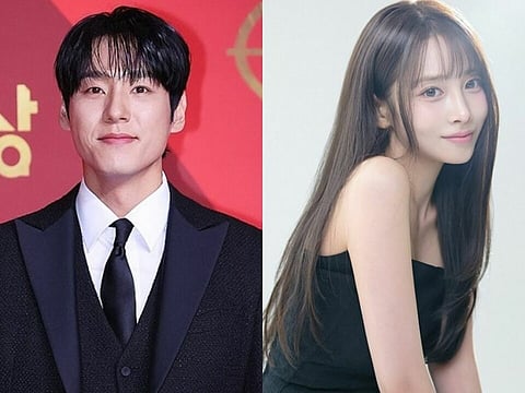 Korean actor Kwak Si-yang and K-pop star Yoo Ji-ae 