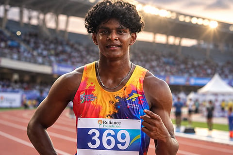 India may just have found an exciting new sprinting talent