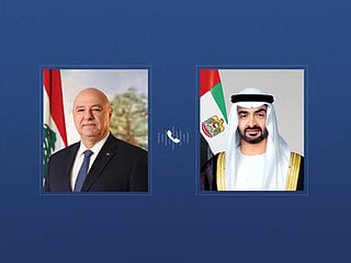 UAE President receives call from Lebanese leader