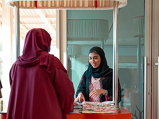 The exhibition showcases Emirati women's talents, businesses and success stories