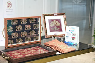 From the skilled hands of artisans in Bhopal, Zari Zardozi brings together intricate embroidery, shimmering threads and meticulous detailing to create pieces that are as artistic as they are functional.