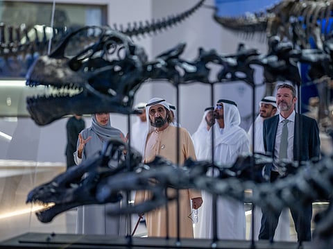Sheikh Mohammed visits Natural History Museum Abu Dhabi: 'Investing in museums is investing in humanity’s future' 