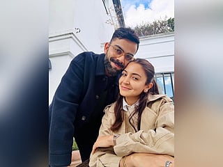 Star couple Virat Kohli and Anushka Sharma (Image source: Virat