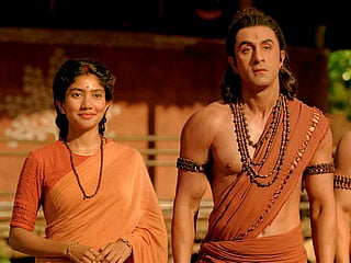 Ranbir Kapoor and Sai Pallavi in Ramayana.