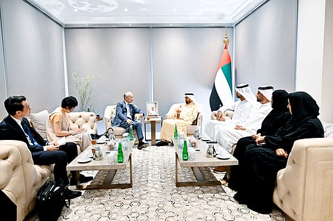UAE, Japan discuss sustainable aid for Gaza