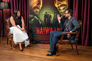 Bollywood actor and rea-life prince Saif Ali Khan with Gulf News' Manjusha Radhakrishnan during an interview at his Mumbai home 