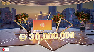 UAE Lottery show host Chadi Khalaf during Lucky Day Draw No. 260909