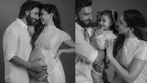 Deepika Padukone wears a Dh2,050 lace set for maternity shoot marking Dua's second birthday