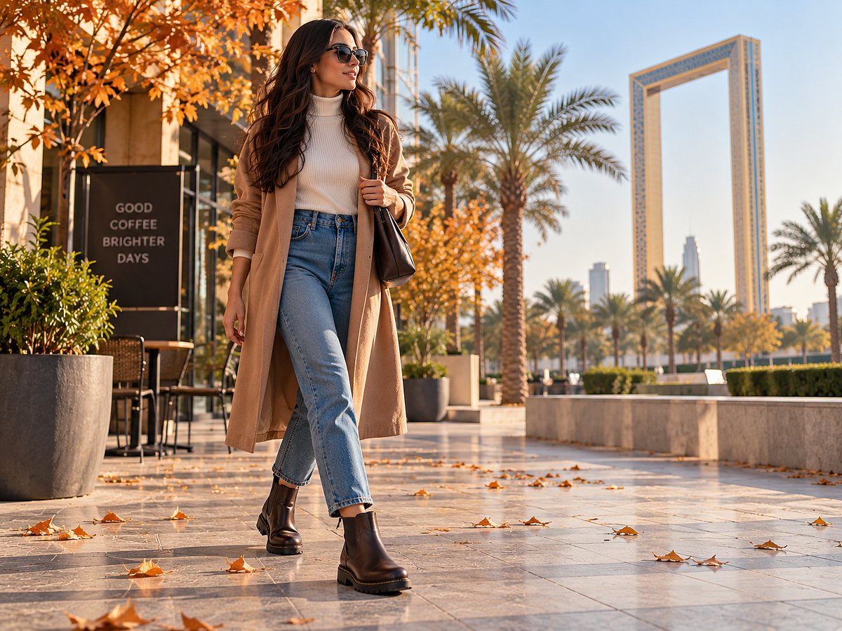 Ankle boots offer an easy transition into autumn, combining everyday versatility with just enough warmth for cooler days.