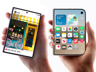 Samsung Fold8 vs Apple's Iphone Duo