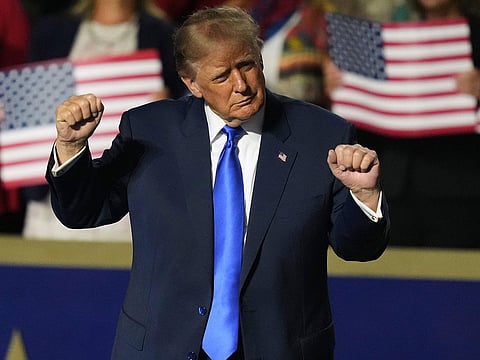 Trump said oil prices, which have surged amid the conflict, are unlikely to ease before the midterms
