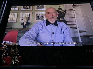 US actor John Malkovich 