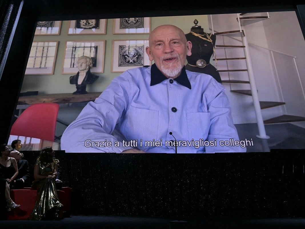 US actor John Malkovich
