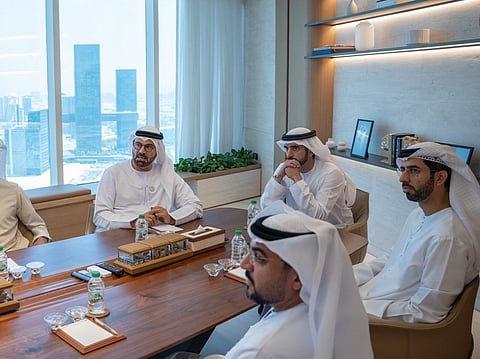 Sheikh Hamdan chaired the meeting of the medal’s Supervisory Committee at which the recipient was approved. 