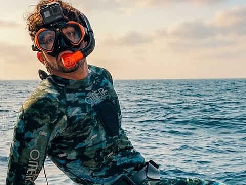 Dubai's Sheikh Hamdan shares dramatic sea adventure collage 