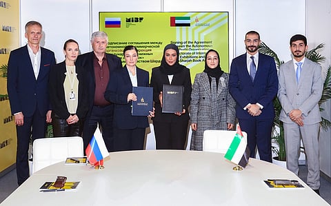 The Sharjah Book Authority (SBA) signs a new agreement with a Russian cultural organisation to expand the reach of Arabic books and literature.