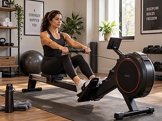 Rowing delivers an efficient full-body cardio workout, combining endurance and strength while making the most of limited home training time.