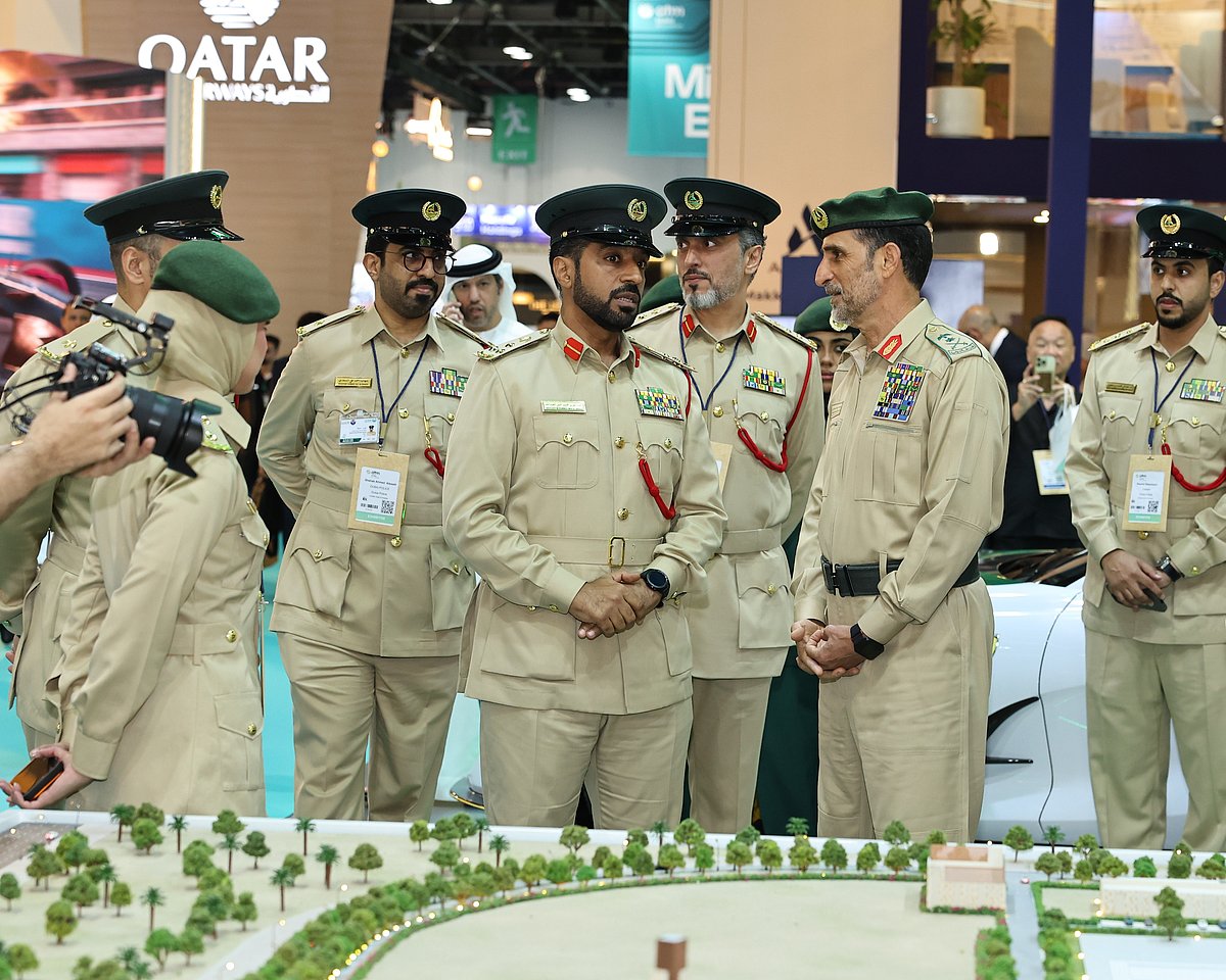 Dubai Police showcase smart services designed for tourists at ATM