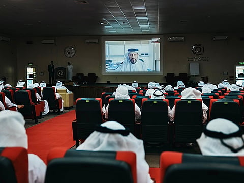 More than 120 Emirati retirees begin a two-week security training course
