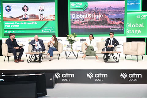 High-level debate on connectivity post-conflict during the second day of ATM 2026