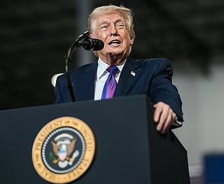 US President Donald Trump has dismissed fears that AI could wipe out humanity.
