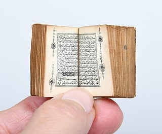 Rare 26mm Quran goes on sale in Abu Dhabi