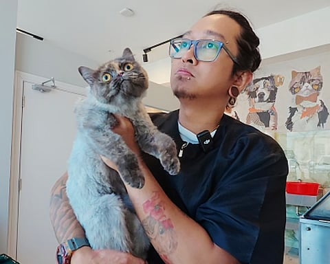 The viral Dubai groomer opens up about his love for animals, his unusual bond with cats and the stories behind his videos