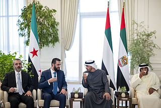 UAE President meets Al Sharaa to advance bilateral ties