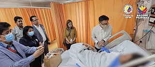 During DMW Secretary Hans Cacdac's visit in the UAE, he thanked Filipino nurses and other healthcare workers for their service to patients