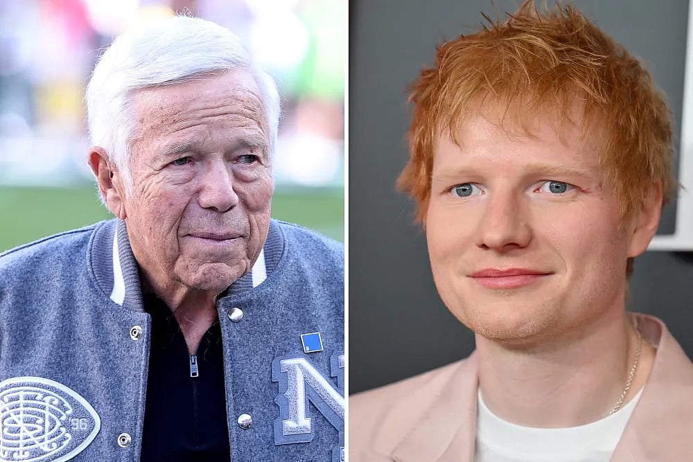 The Ed Sheeran, Macklemore and Robert Kraft saga has taken another turn, with Kraft revealing that Sheeran is donating $2 million toward humanitarian relief tied to the crisis in Gaza