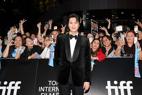 Lee Min-ho attends the premiere of "The Assassin(s)" during the 2026 Toronto International Film Festival at Roy Thomson Hall on September 16, 2026 in Toronto, Ontario.
