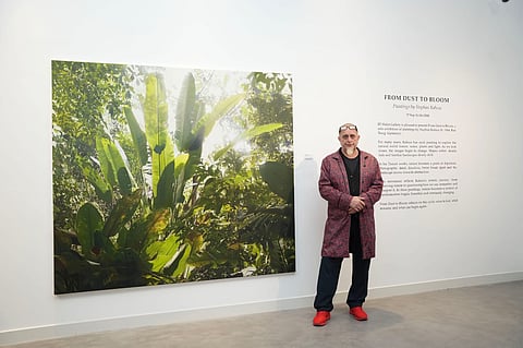 Famous German artist Stephan Kaluza opens his first solo art exhibition in Dubai on Thursday.