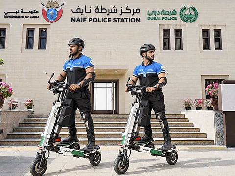 Dubai Police recover Dh190,000 in just 4 minutes as e-scooter patrol catches 3 suspects