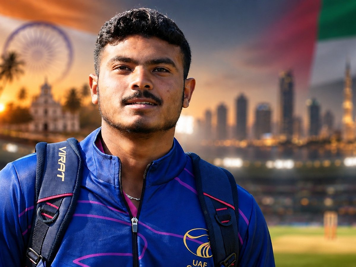 UAE cricket all rounder Aayan Afzal Khan