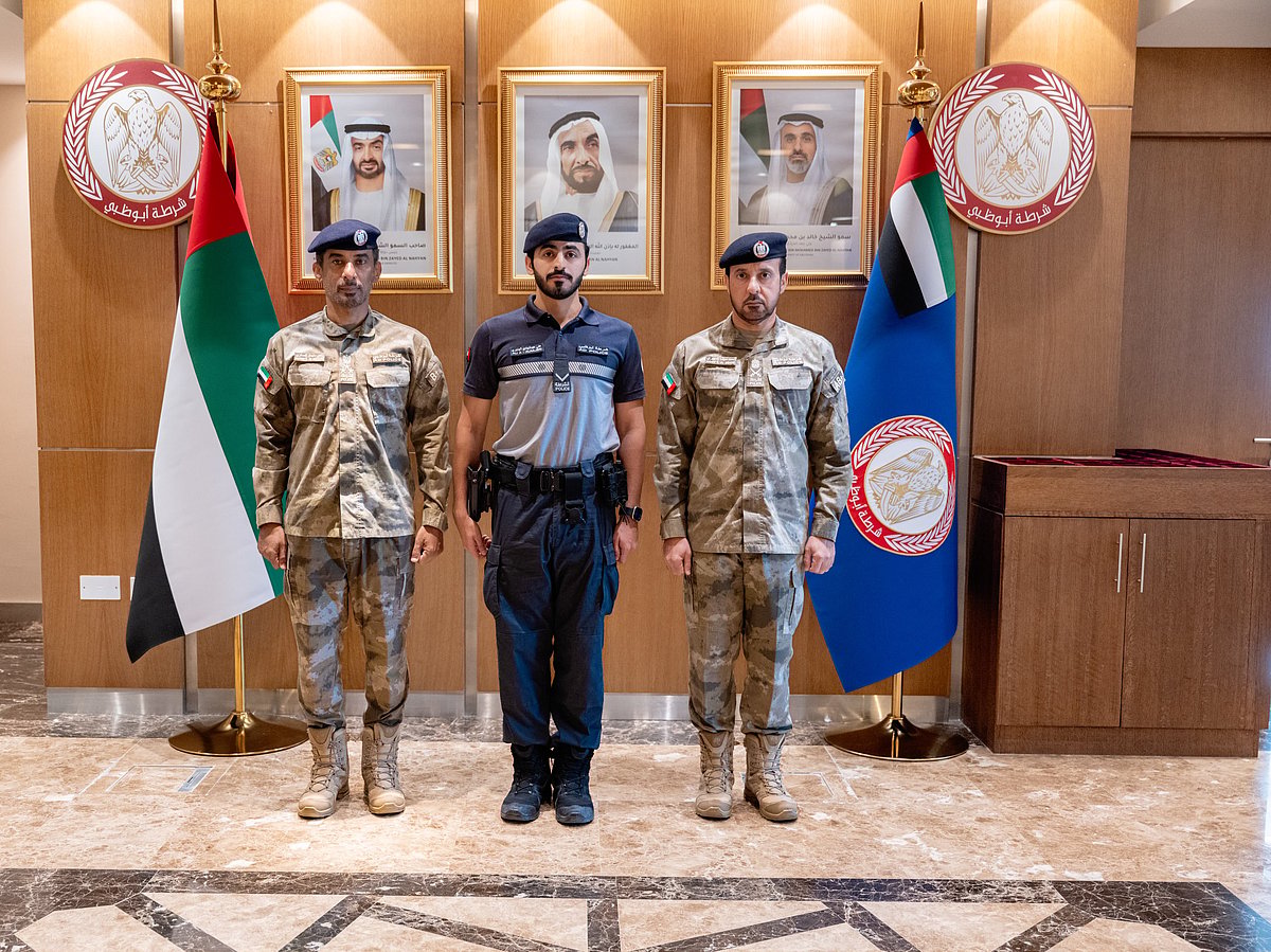 Abu Dhabi Police officer honoured