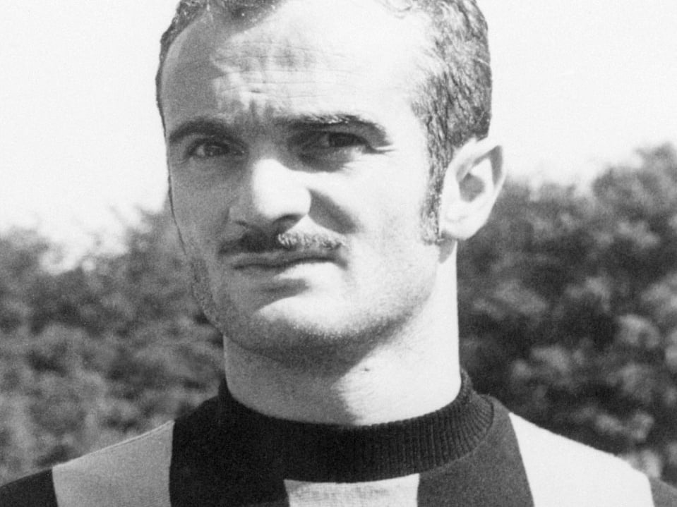This photograph taken on May 8, 1970 in Italy, shows Italian forward and midfielder Sandro Mazzola who played for the Italian national soccer team during the 1970 World Soccer Cup.